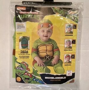NWT Teenage Mutant Ninja Turtle 4 in 1 Halloween Costume Cosplay Baby Infant New